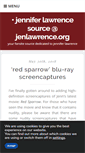 Mobile Screenshot of jenlawrence.org